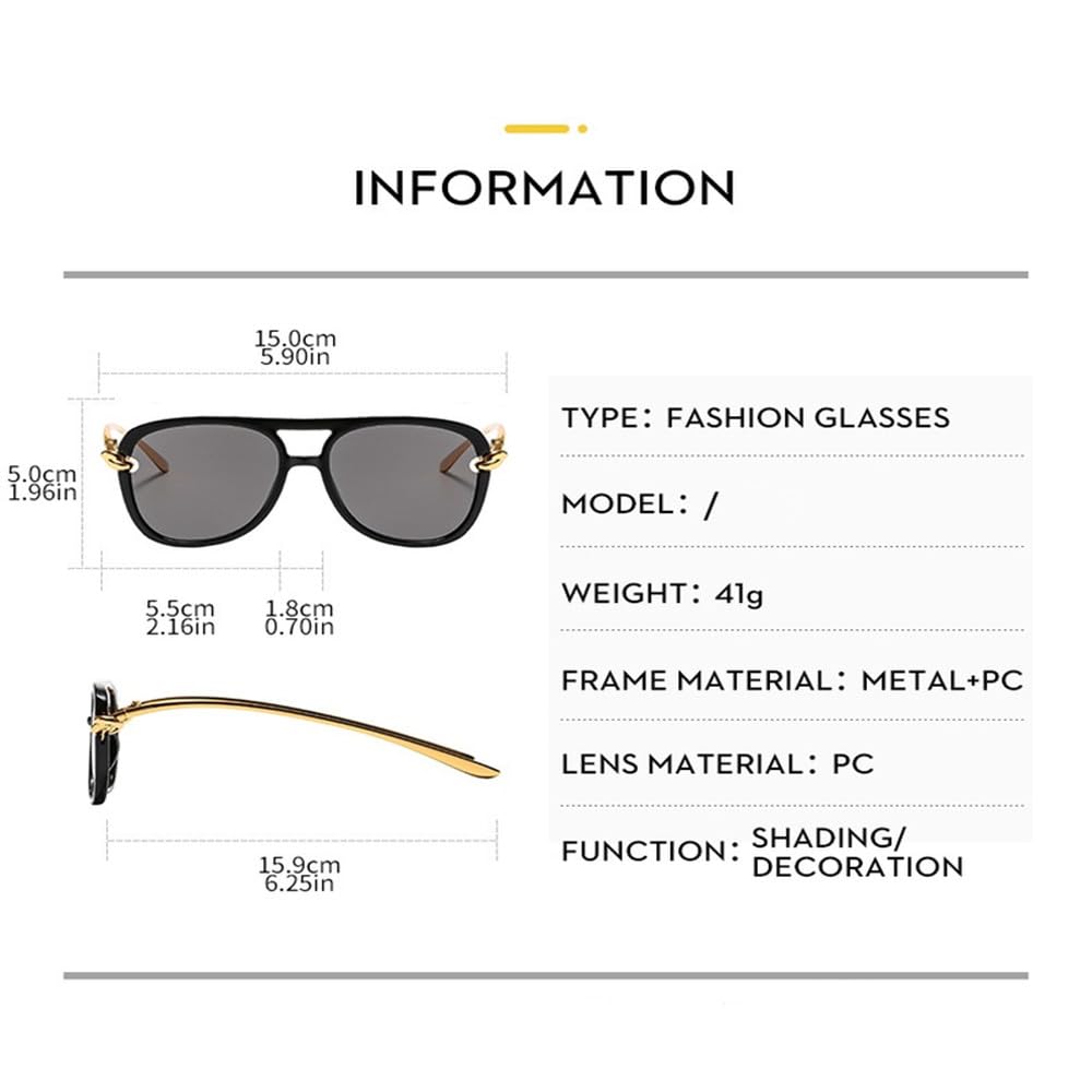 Okulary przeciwsłoneczne retro steampunk z metalową oprawką i gradient