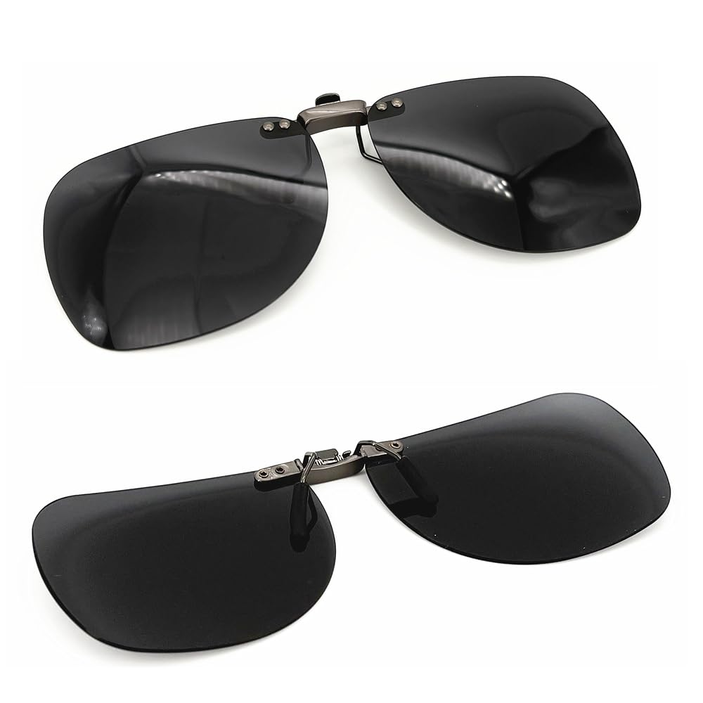 Lentilles polarisées à clip compatibles avec Ray-Ban Meta Wayfarer 50-22 (lot de 2)