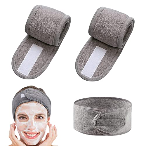 Fascia Per Capelli Spa Per Donna , Fascia Trucco In Spugna