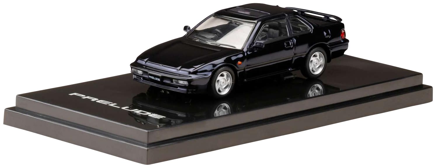 Hobby Japan HJ64 1/64 Honda Prelude BA5 SI TCV Madison Blue Pearl Metal