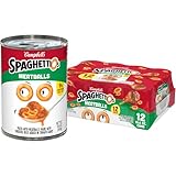 SpaghettiOs Canned Pasta with Meatballs, 15.6 oz Can (12 Pack)