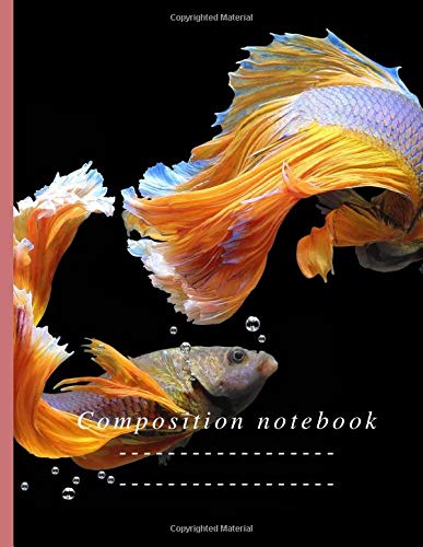 Composition notebook: composition notebook: siamese fighting fish…