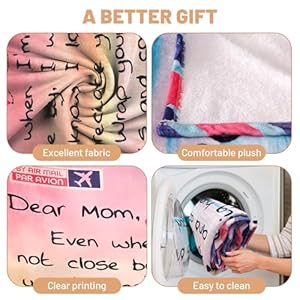 Gift for Mom, Super Fluffy Throw for Mom Birthday Gifts Throw Blankets from Daughter Son for Mothers Day Valentines Day Best Gift for Wife (60''x50'') Gift for Mom Super Fluffy Throw for Mom Birthday Gifts Throw Blankets from Daughter Son for Mothers Day Valentines Day Best Gift for Wife 60×50