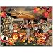 White Mountain Puzzles Jack O Lanterns - 1000 Piece Jigsaw Puzzle