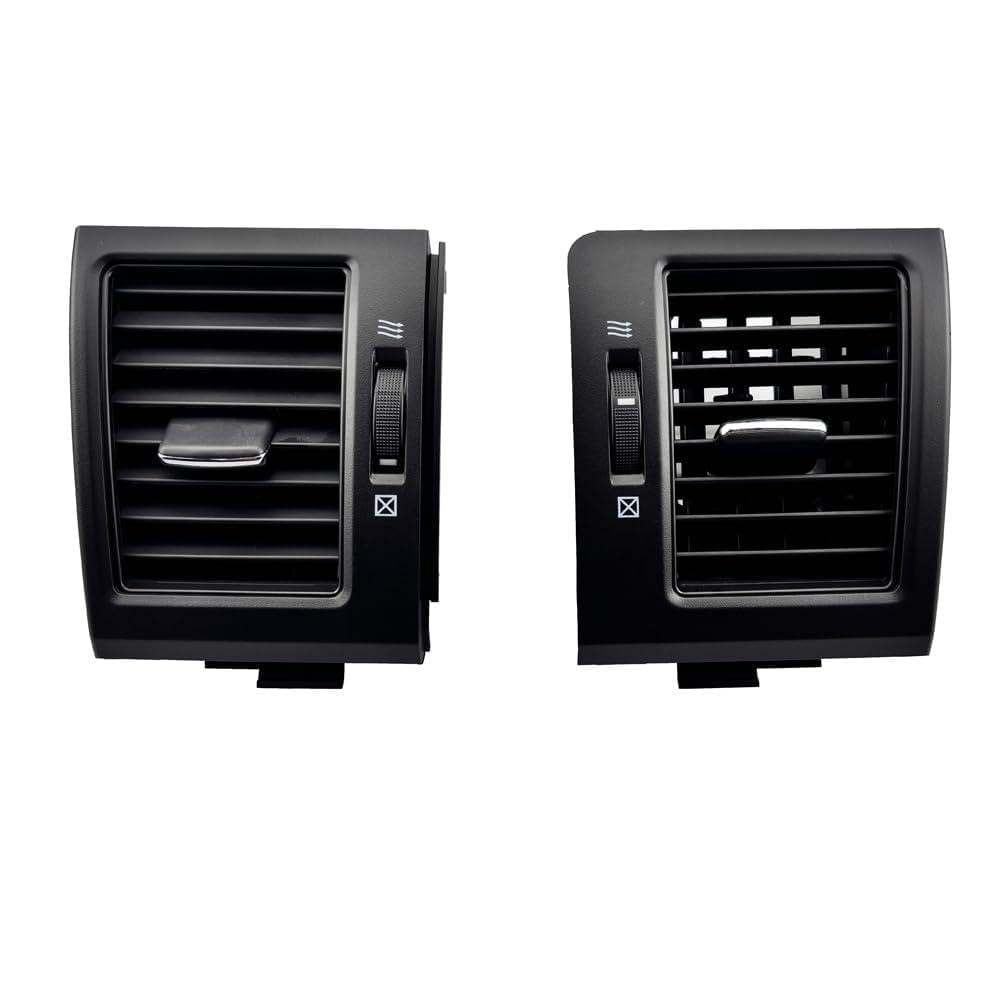 Car Dashboard Middle A/C Air Conditioner Outlet Assembly/Fit for Toyota Land Cruiser LC200 2008-2013 Conditioning Vents(Black-LHD-RHD-B)