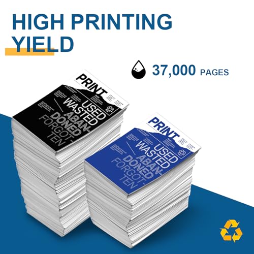 Image of MP2554 MP3554 Black Toner Cartridge High Yield Compatible for Ricoh MP2554 MP2555 MP3054 MP3055 MP3554 MP3555 MP4054 MP4055 MP5054 MP5055 MP6054 MP6055 IM2500 IM3500 IM4000 IM5000 IM6000(2-Pack,Black)