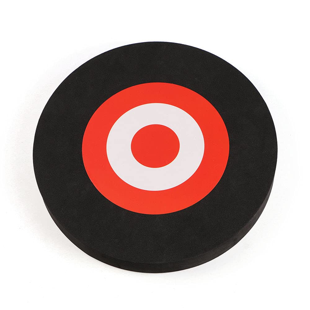 Cible de flèche Ronde en EVA, Cible de flèche de tir à l'arc Portable pour Les Jeunes pour la Pratique du tir Noir