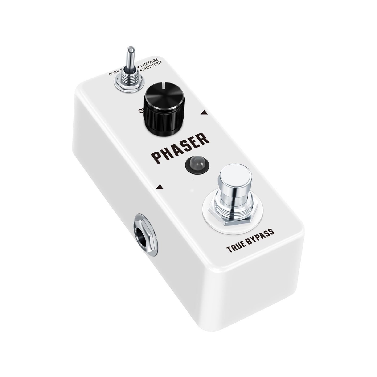 Efekt Gitary Elektrycznej Overdrive Distortion Delay Chorus Vibrato Reverb White