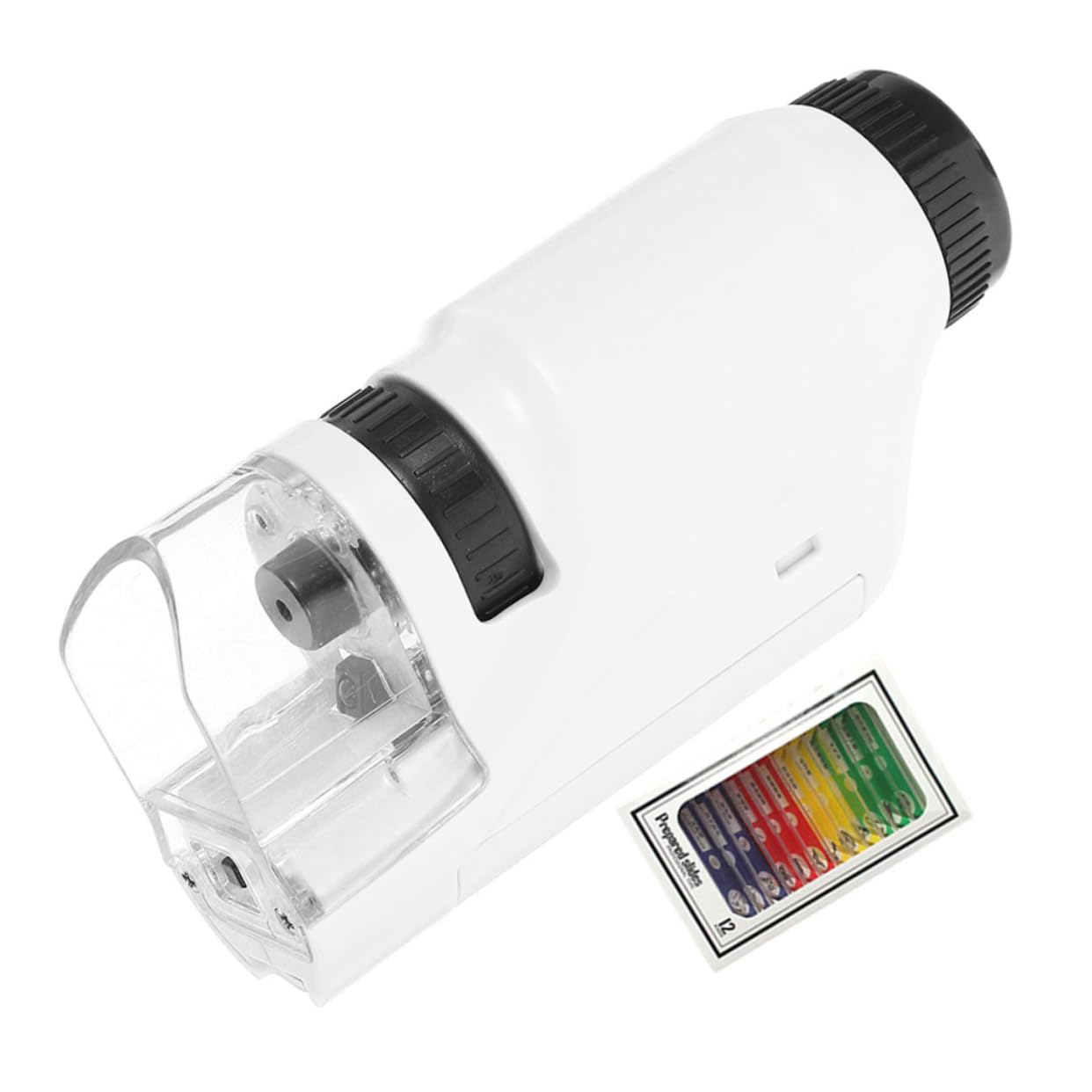 LIOOBO 1 Set Educational Microscope Handheld Magnifier for School Supplies Portable Science Experiment Tool for Students No Battery Required Stimulate Interest Biology and Nature