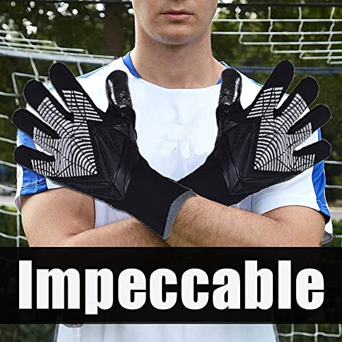 FASECKS Football Goalkeeper Gloves for Youth - Kids Slip-resistant and Breathable Gloves, colored, Youth-10 - Image 4