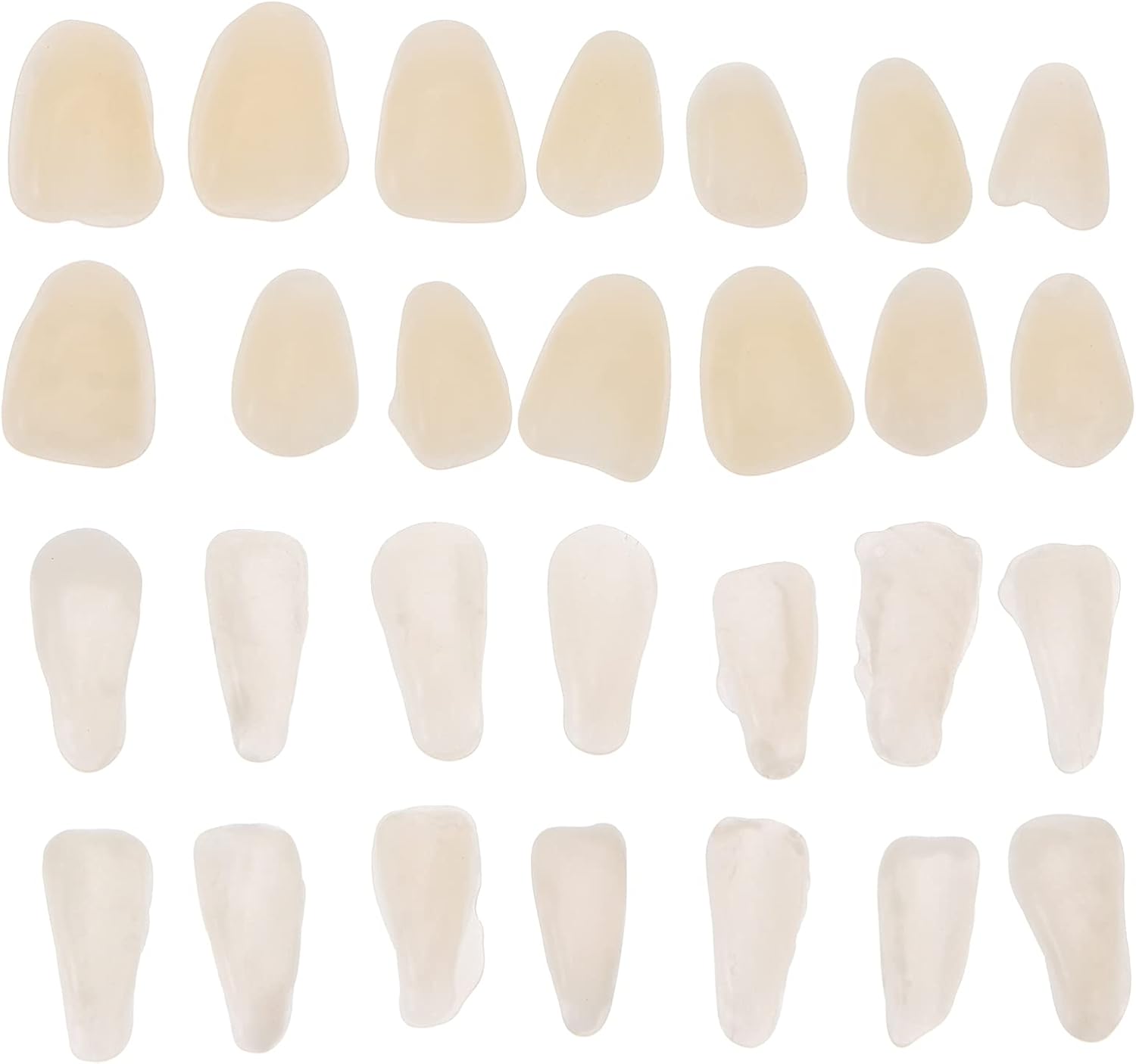 Healifty 100PCS/ Set Temporary Tooth Repair Kit Teeth Veneer Repair Kit