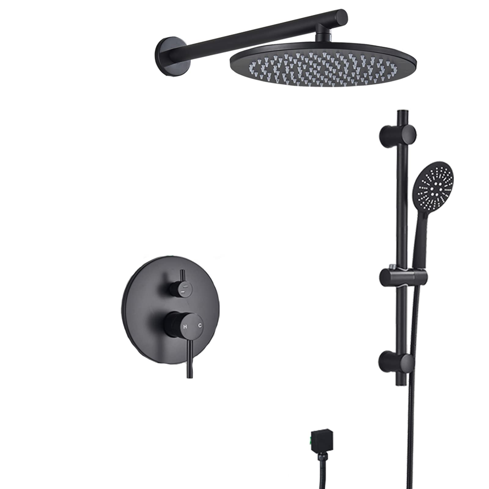 Système de douche à effet pluie pour rénover une salle de bain moderne chic