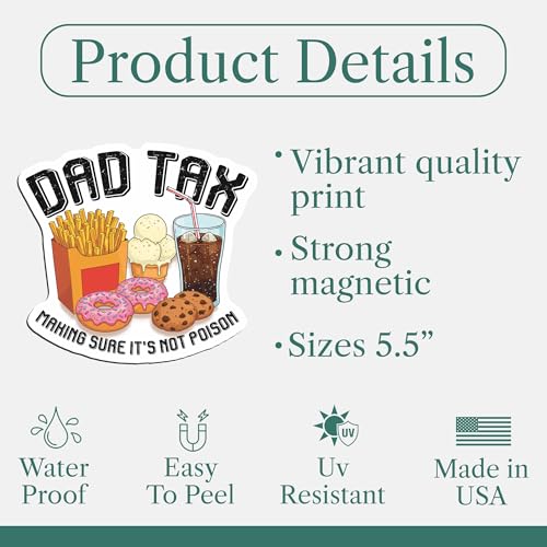 Imán decorativo para papá de 5.5 pulgadas miniatura 2