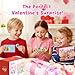DG-Direct 28 PCS Valentine’s Day Balance Scooters and Cards, Valentines Day Gifts for Kids, Fidget Toys with Valentine Cards, Valentine Cards for Kids Classroom, School Exchange Gift Party Favors
