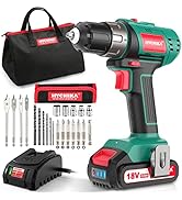 Accrofly Cordless Drill Driver, 45N.M Electric Screwdriver With 1.5Ah Battery, Electric Driver - View #6