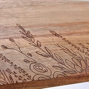 Primitives by Kathy Wildflowers Cutting Board 5.75" x 19.50" x 0.50" Primitives by Kathy Wildflowers Cutting Board 575 x 1950 x 050