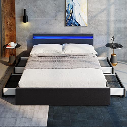 Lit Double pour Adulte 140 x 200 cm Cover
