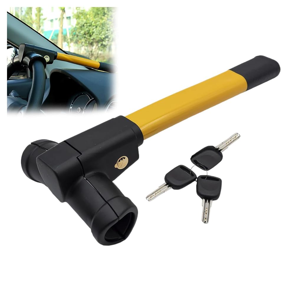 AWCYRHI Steering Wheel Lock, for Porsche Taycan Cross Turismo (Y1A) 2021-2025 Car Steering Wheel Locks,Car Steering Wheel Lock Anti-Theft Device, High Visibility, Quick Install