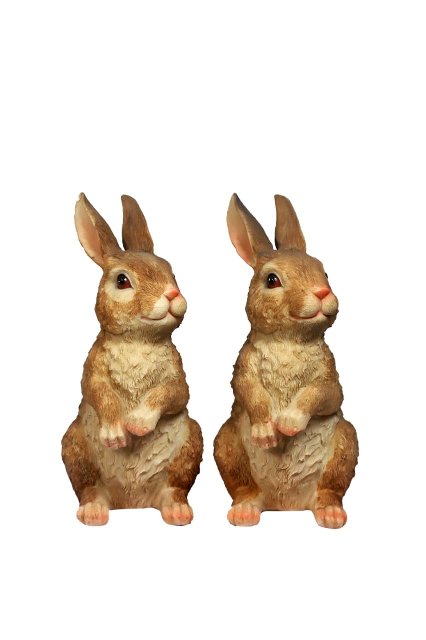 Garden Decoration Items Rabbit Statue Decorative Showpiece| Figurine for Home Decor Balcony Outdoor Indoor Office Lawn Yard Set of 2 (B0CFV3Z385) Amazon Price History, Amazon Price Tracker