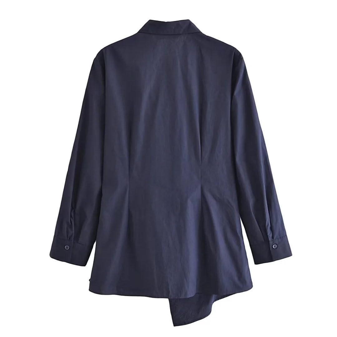 Produit pour femme - Chemise à manches longues - Taille moyenne - Pantalon large