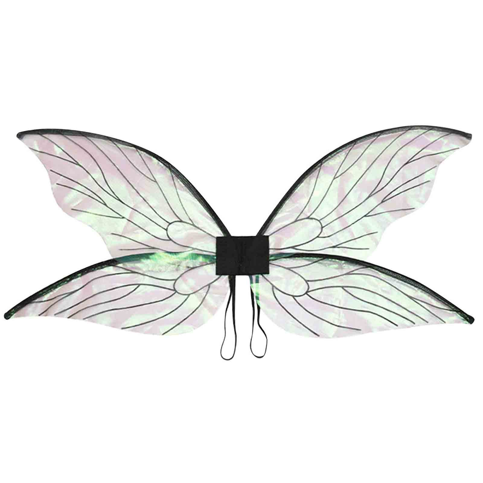 YOMEESOULFairy Wings for Girls Adult, Halloween Dress Up Sparkling Angel Wings, Halloween Masquerade Cosplay Party Favor