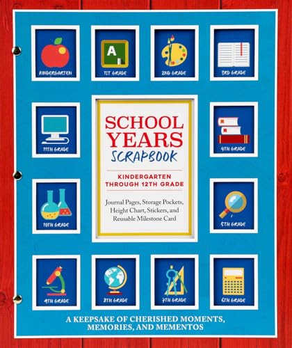 School Years Scrapbook 1667210149 Book Cover