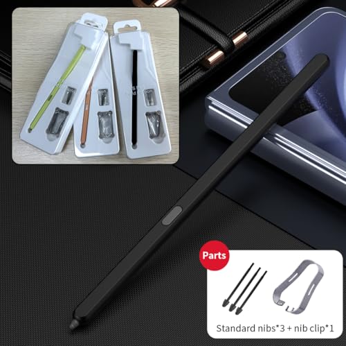 S Pen de repuesto para Samsung Galaxy Z Fold6 y Fold5 bolígrafo capacitivo negro sin Bluetooth 6