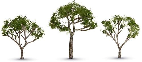 Woodland Scenics TR3525 Árbol de goma 2 12" - 3 12" (3)