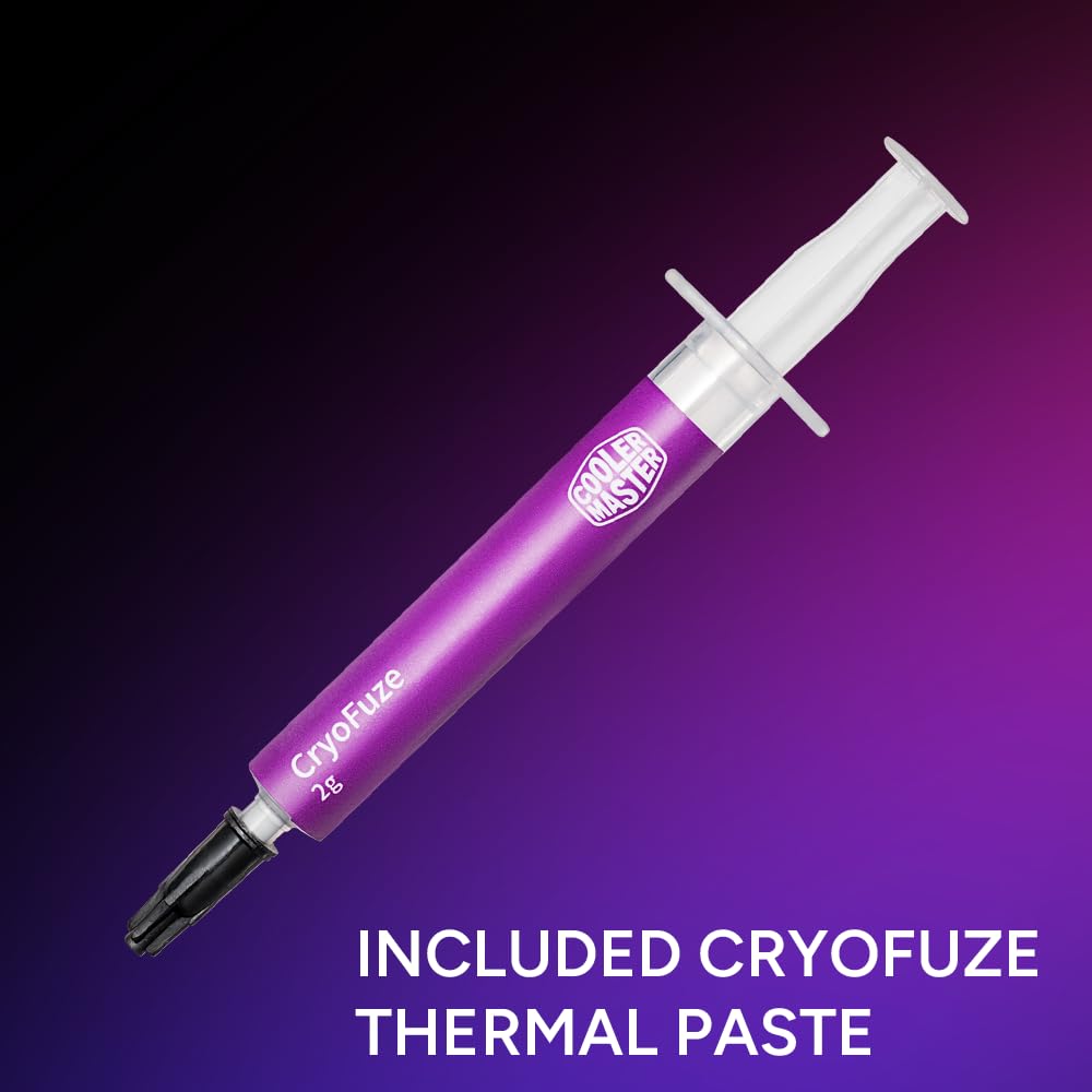 CryoFuze thermal paste included with Cooler Master ML 360 Atmos II