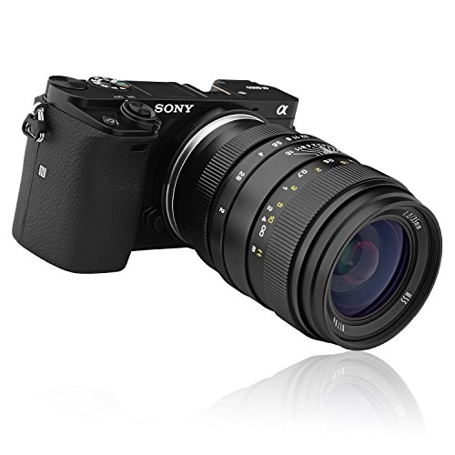 Oshiro 35 mm f/2 LD UNC AL Weitwinkelobjektiv für Sony E-Mount FE a9, a7R, a7S, a7, a6500, a6300, a6000, a5100, a5000, a3500, a3000, NEX-6, 5N, 5T, 5R, 5, 3N, 3N , F3 u. C3 – Bild 4