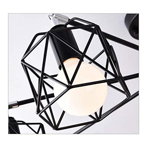 Plafonnier moderne E27 doté de trois sources lumineuses pour un éclairage de salon optimal