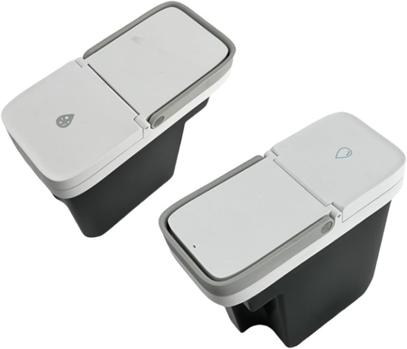 Clean Water Tank, Dirty Water Tank。Compatible for Roborock S8/ S8+/ S8 Pro Ultra。Robot Vacuum Cleaner Parts(Set a)