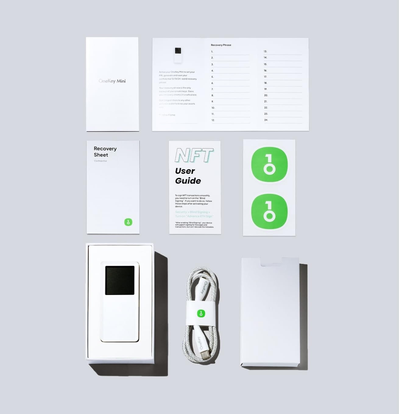 Amazon.com: 加密硬體錢包- 迷你尺寸100% 開源FIDO Key 加密貨幣離線實體錢包易於使用比特幣、以太坊等代幣: 其他產品