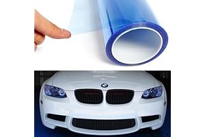 Self-Adhesive Light Blue Vinyl Film: Enhance Your Lights Today