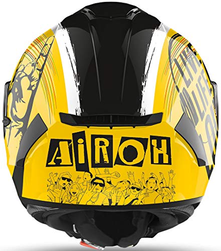 Casco airoh spark rock'n'roll gloss xxl