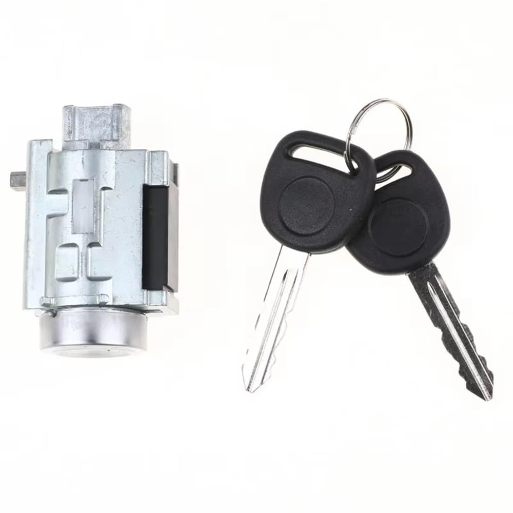Pengnaqp One Color Ignition Barrel Compatible With Chevy For Impala 2000-2005 22599340 12458191 Ignition Lock Cylinder W/Keys And Switch(12458191)