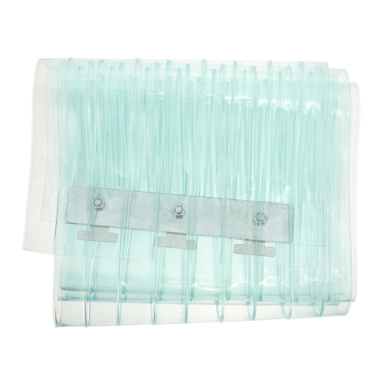Rideau à lanières PVC transparent pour porte de congélateur et entrepôt