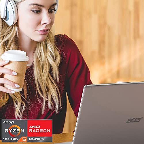 Acer Aspire 5 Laptop fino de 15,6 polegadas FHD IPS 6 núcleos AMD Ryzen 5 5500U AMD Radeon Graphics