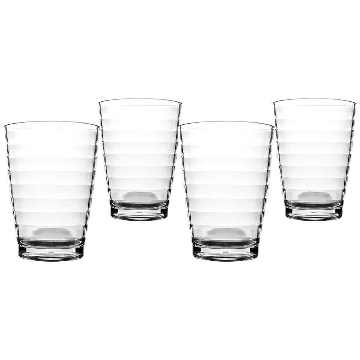 Bo-Camp - Limonadenglas - Polycarbonat - 4 Stück - 350 ml