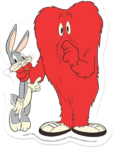 Miniatura 7 de Paper House Productions Looney Tunes - Adhesivos de vinilo troquelados de 3 pulgadas (4 piezas)
