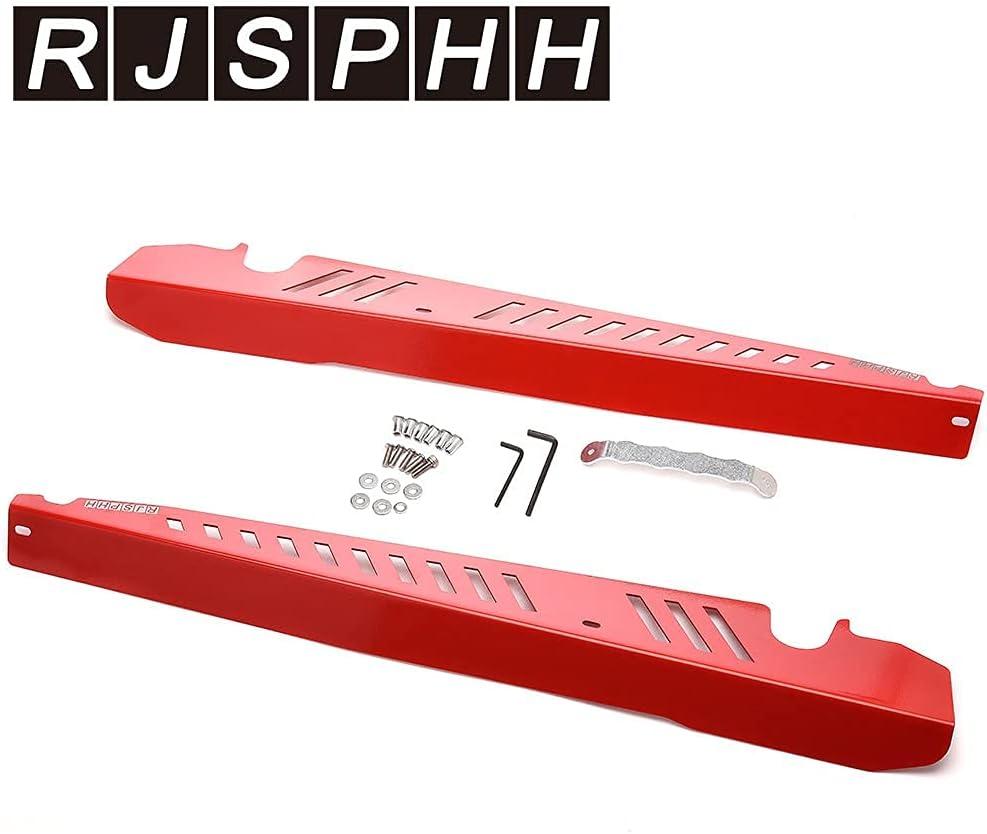 for Subaru 2015-2020 WRX & STi Red Aluminum Fender Shrouds