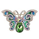 mariposa broche Un bonito broche puede resaltar su apariencia.