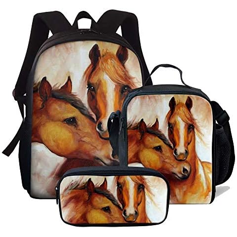 Chaqlin 3-Piece Kids School Bag Set Cover