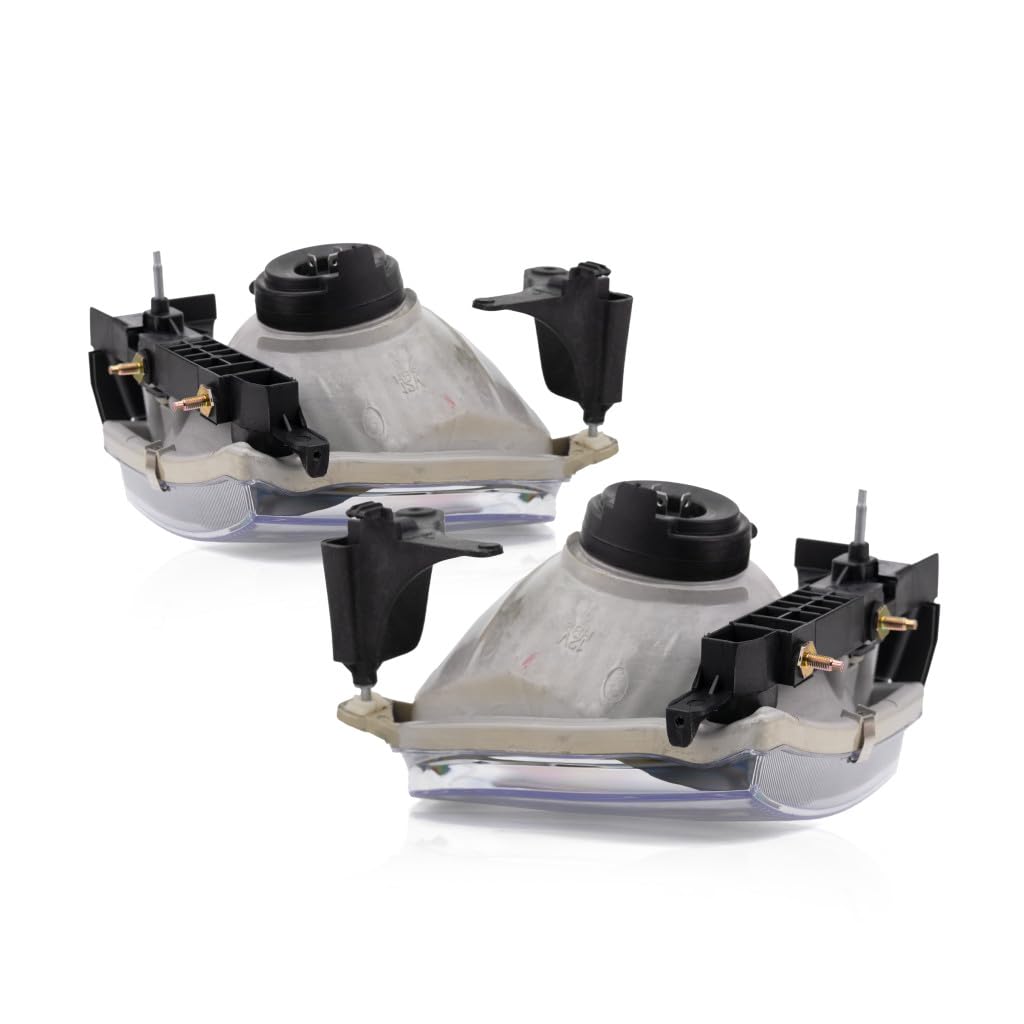 Complete Headlight Assembly Set For 2001-2004 Toyota Tacoma - Driver & Passenger Side With Bulbs 3 thumbnail image