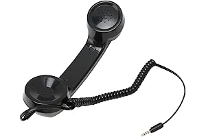 Retro Phone Handset: Protect Your Health with Radiation-Proof Calling
