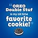 OREO Double Stuf Chocolate Sandwich Cookies, 12 Snack Packs (3 Cookies Per Pack)