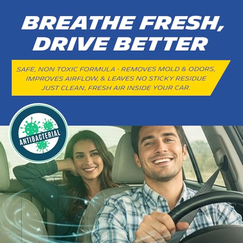 Image of MICHELIN AC Duct Cleaner for Car 350ml Deep-Cleaning Expanding Foam AC Cleaner for Car, Eliminates Dust, Mold & Odors | Restores Airflow with Fresh & Hygienic Cabin | Plastic & Metal Safe