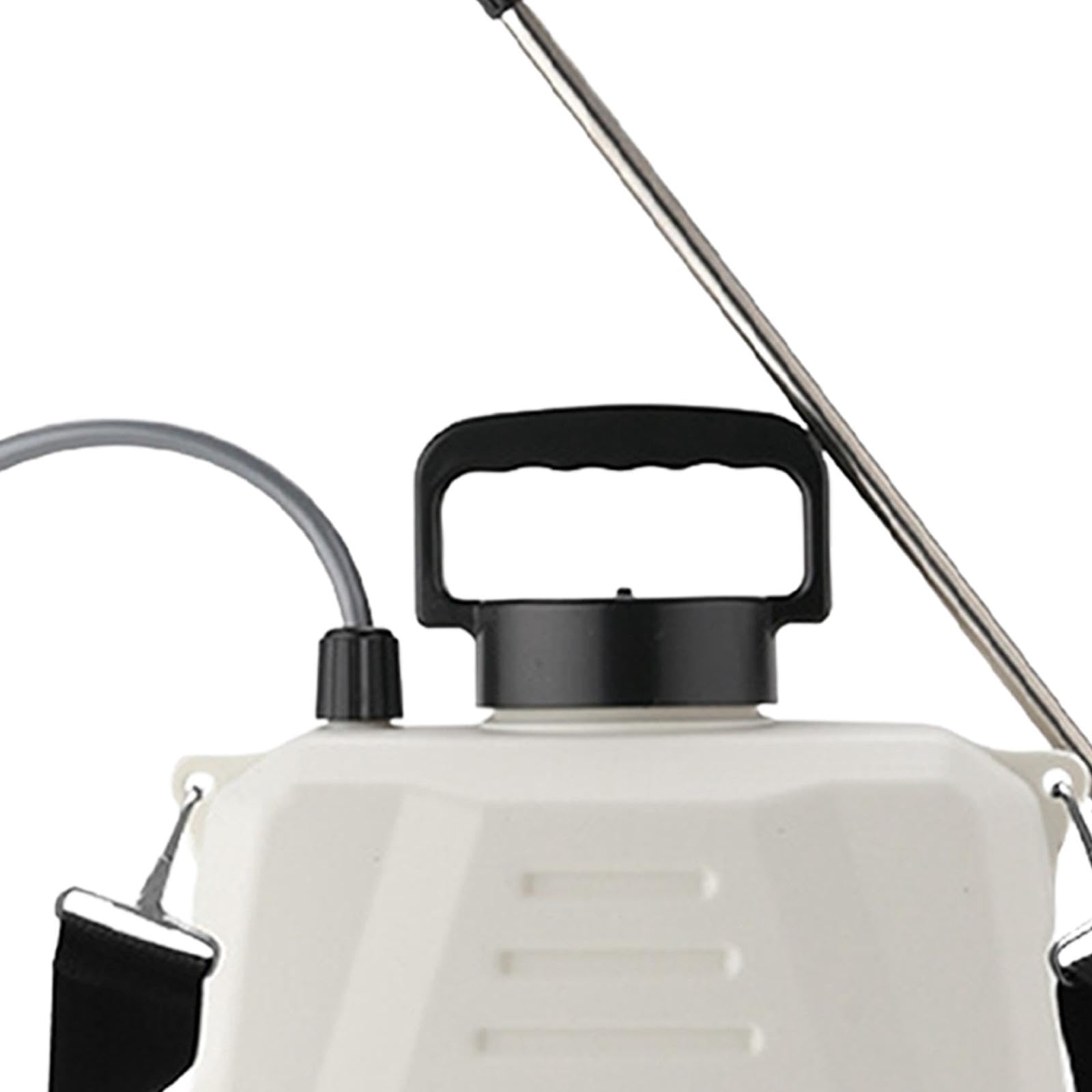Pulvérisateur électrique avec Lance et Buse Télescopiques, Pulvérisateur d'eau de Jardin pour Maison, Jardinage, Nettoyage, 8L Blanc