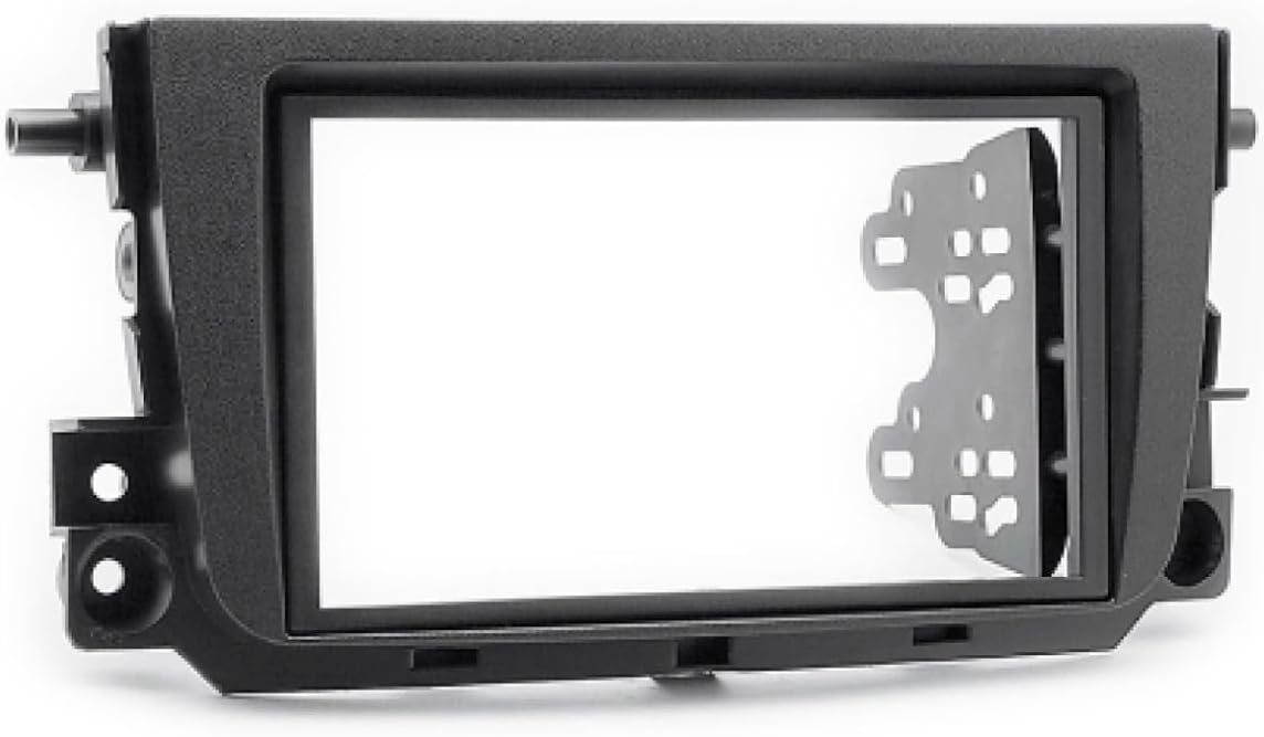 UGAR 11-358 Car Dash Radio Installation Mounting Fascia Kit Compatible for Smart ForTwo 2011-2017