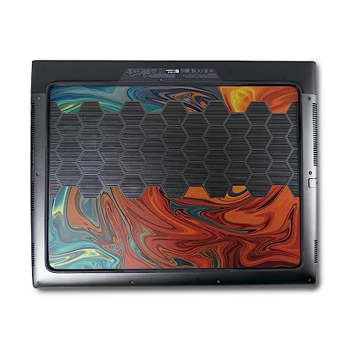 Image of MightySkins Skin Compatible with Alienware M18 R1 (2023) Full Wrap Kit - Lava Water | Protective, Durable, and Unique Vinyl Decal wrap Cover | Easy to Apply & Change Styles | Made in The USA